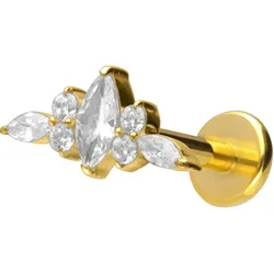 Titan Labret mit Push Fit DESIGN