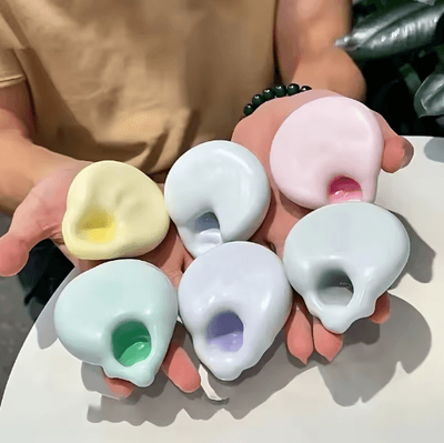 Inspire Picks Ice Skin Squishy Jelly Ball Soft Sensory Stress Relief Squeeze Toy For Kids And Adults luminous Cat Claw