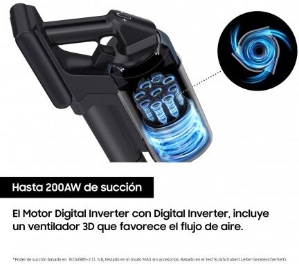 SAMSUNGOUTLET Samsung Vs20b75adr5waou Aspirador Escoba 0.8 L