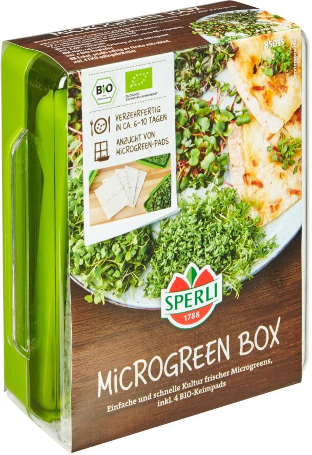 Sperli Bio Microgreen Box Anzuchtset 4 Pads