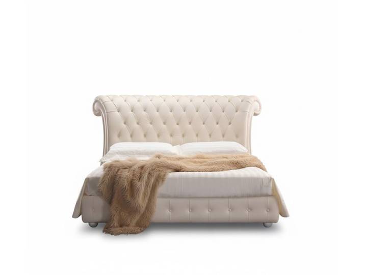 JVmoebel Polsterbett Hotelbett Luxus Möbel Bettgestell Design Polsterbett Bett Sofort, Made in Europa