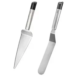 GEFU® Winkelpalette und Tortenheber PRIMELINE 2tlg. Set