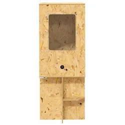 vidaXL Benedita with side glass, Terrarium