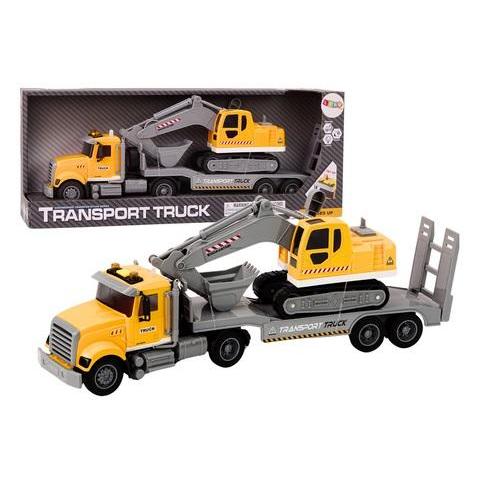 Lean Toys LKW + Raupenbagger (47283085)