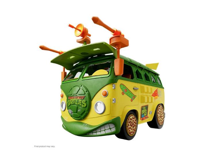 Super7 Spielzeug-Auto Teenage Mutant Ninja Turtles Ultimates Party Wagon Fahrzeug