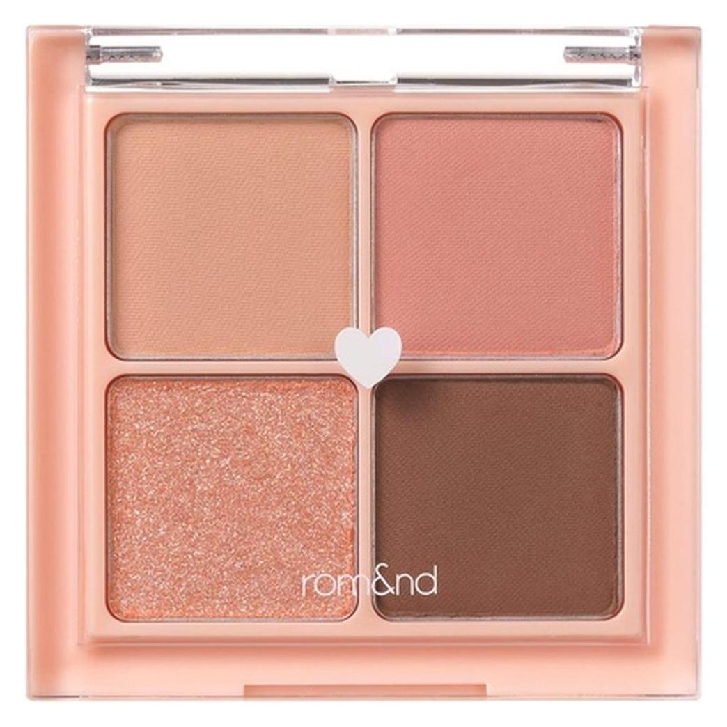 Rom&Nd Better than Eyes 4 Color Mini Palette 01 Dry Mango Tulip (Dry Mango Tulip) (3304.20-1000)