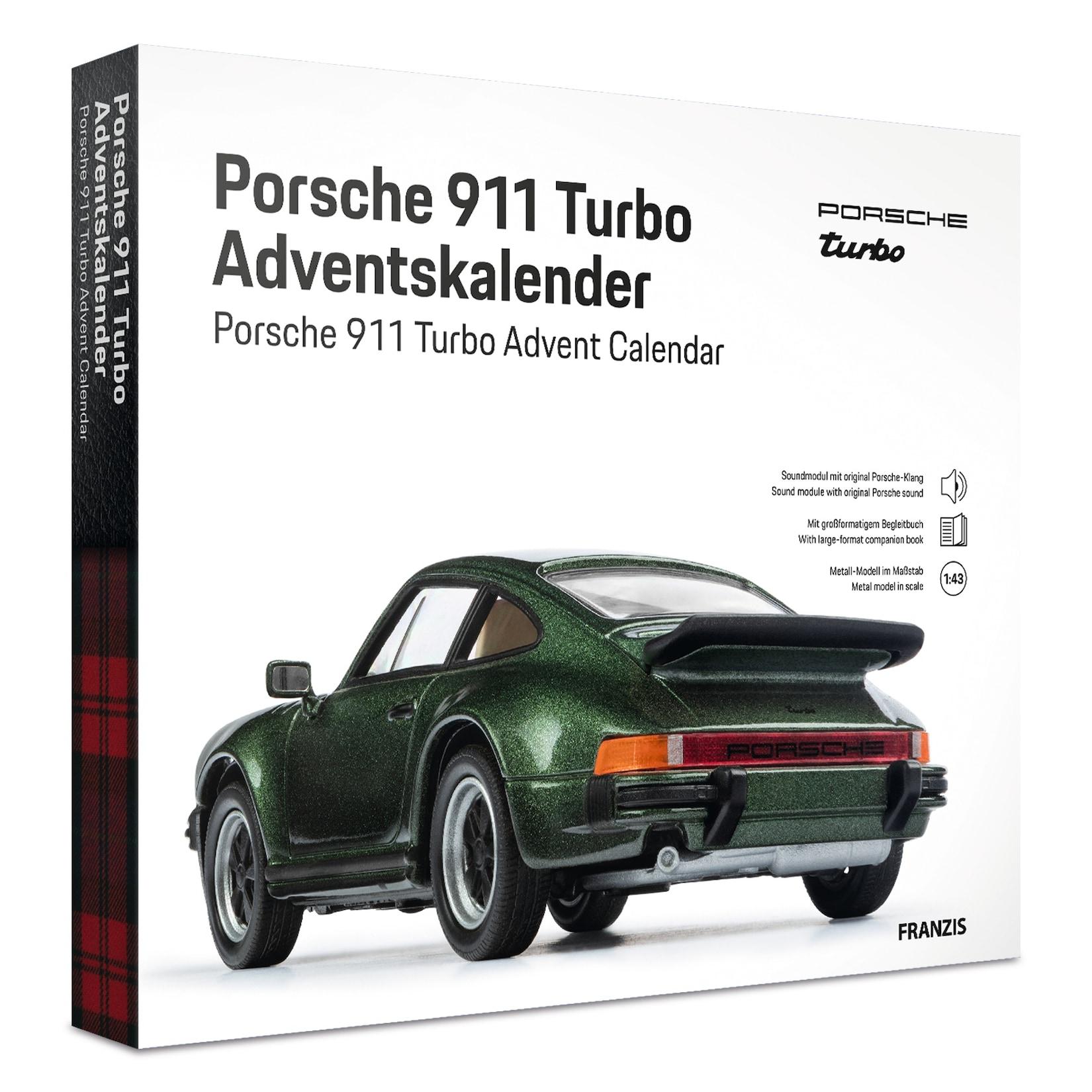 Porsche 911 Turbo Adventskalender 1:43