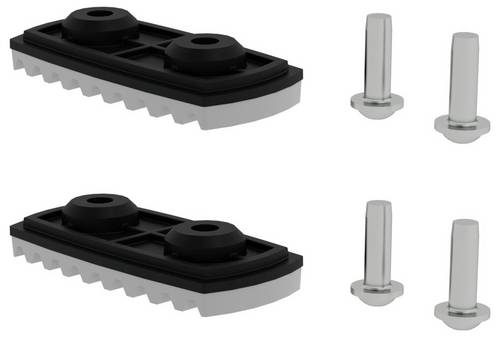 MUNK Günzburger Steigtechnik 019211 Fußplatten 2St.