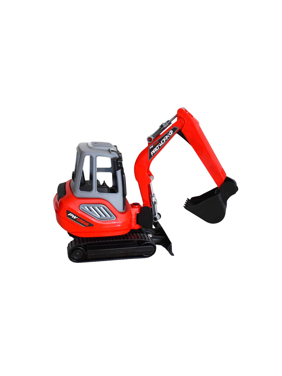 Adriatic Mini Gravko Escavatore Cingolato 1366 rød