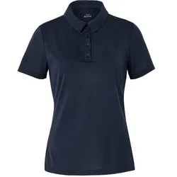 Tchibo - Sport-Poloshirt mit Merinowolle - Damen - Gr. M - dunkelblau