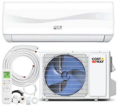 Costway Blast Series 12000 BTU 20 SEER2 115 V Mini Split Air Conditioner with Heat Pump