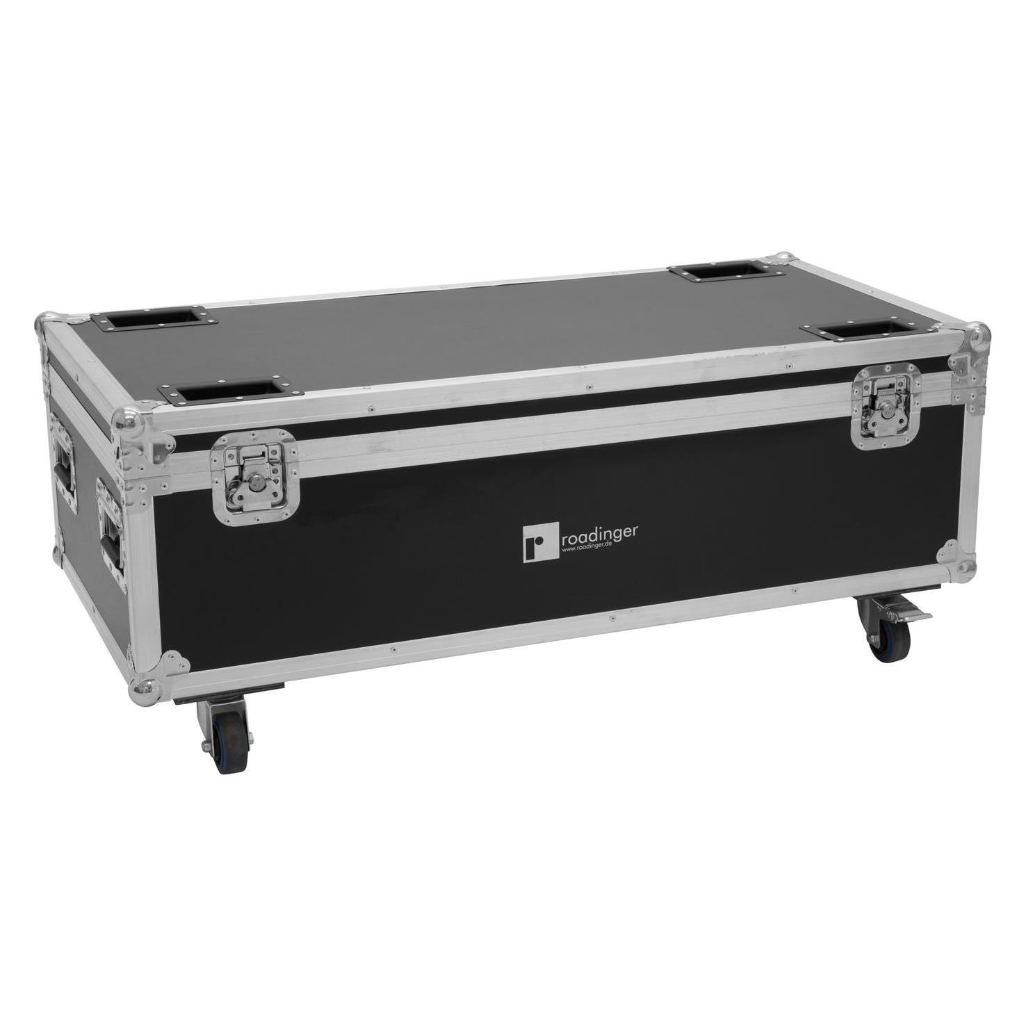 Roadinger Flightcase 8x AKKU IP PAR 7 QCL WDMX mit Ladefunktion (31005183)