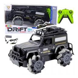 Lean Toys RC-Geländewagen, 360°-Drehung, Massstab 1:12, schwarz (69561776)