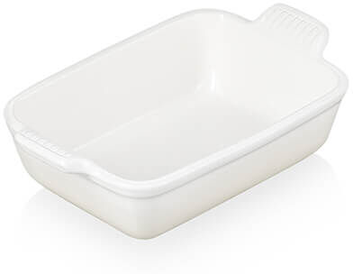 Le Creuset Meringue Stoneware Small 19cm Heritage Rectangular Dish
