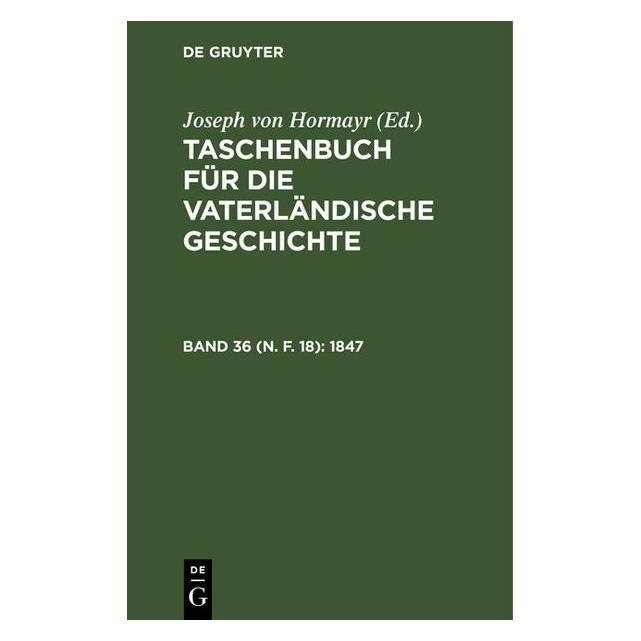 De Gruyter 1847 (Deutsch, Josef von Hormayr) (67781307)