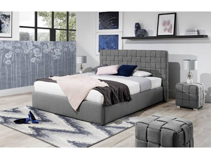 Xlmoebel Polsterbett Luxus Doppelbett 200x200cm für Schlafzimmer und Hotels, Made in Europa