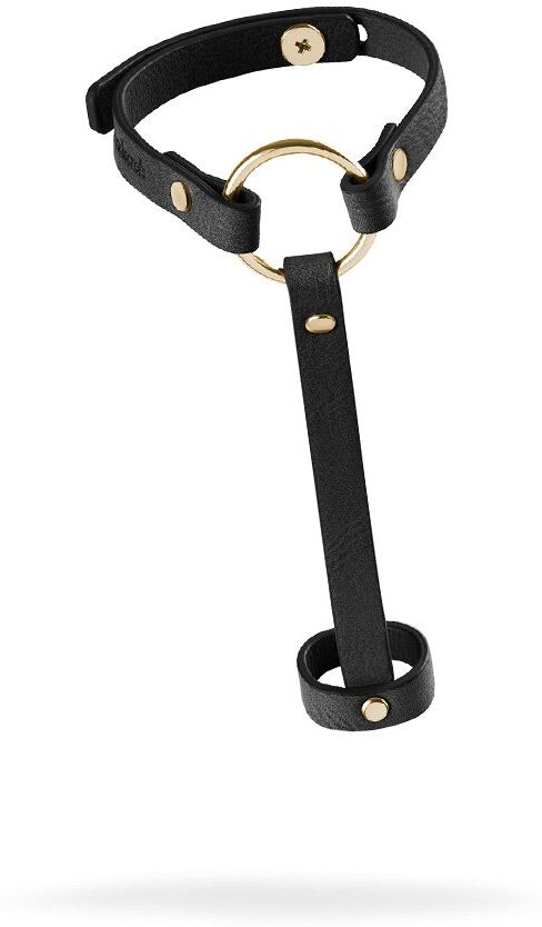 Bijoux Indiscrets Maze Simple Hand Piece Black