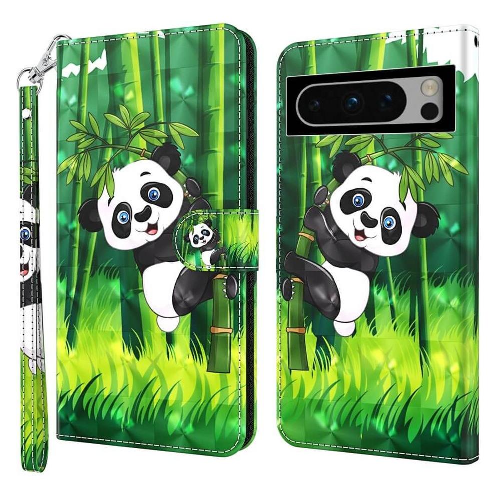 Cover-Discount Google Pixel 8 - Etui Glitzer Effekt Panda (Google Pixel 8) (660144775A)