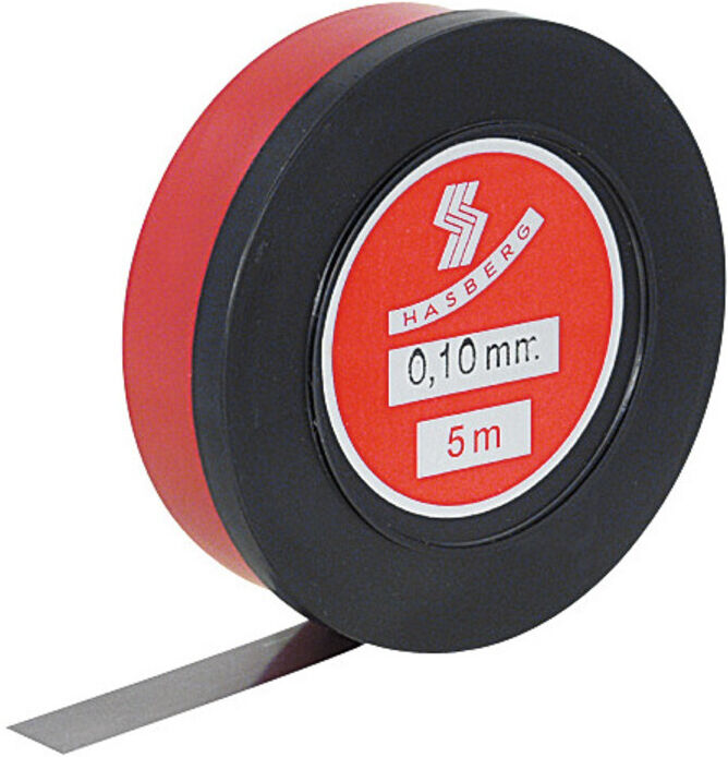 Hasberg Fühlerlehrenrolle 12,7 mmx5 m, C-Stahl, Dicke: 0,02 mm (103)