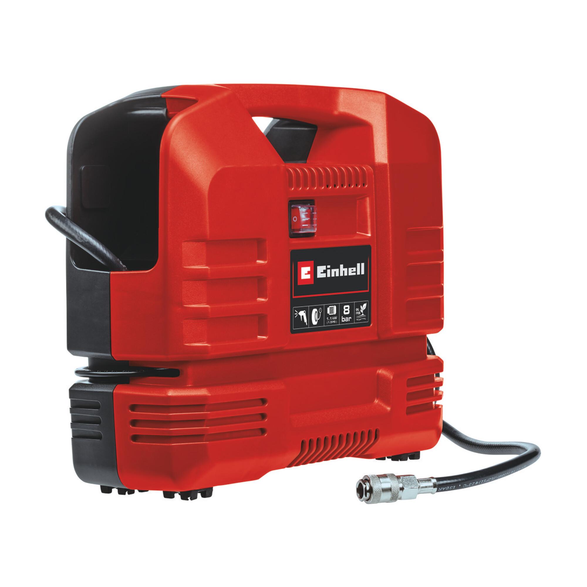 Einhell TC-AC 190 OF Set Koffer-Kompressor mit Zubehörset und Manometer, 4020660)