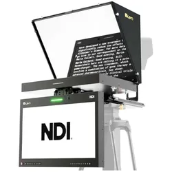 Ikan Aura 19" POE++ NDI Teleprompter & NDI Talent Monitor