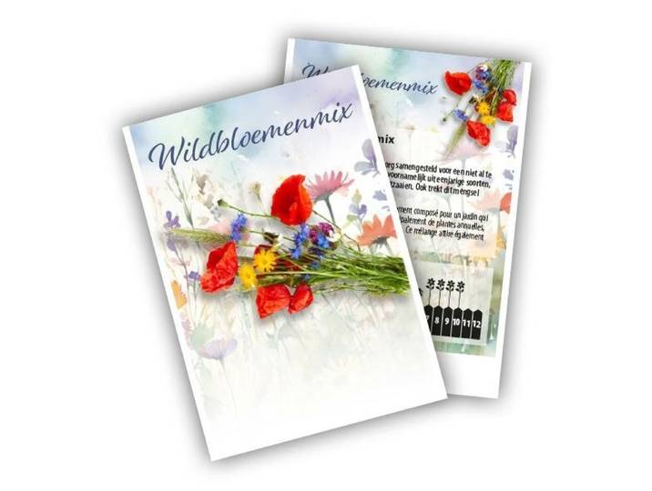 Cadeau premium wildbloemen (100 zakjes)