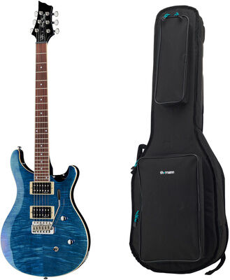 Harley Benton CST-24T Ocean Flame w/Bag Ocean Flame