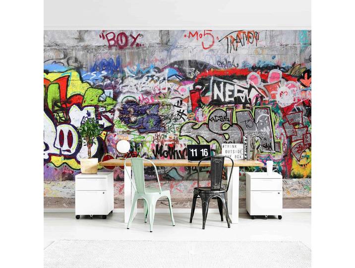 Vliestapete Graffiti 384 x 255cm 384 x 255 cm