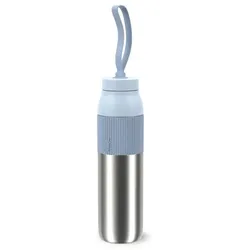 emsa Isolierflasche BeYou 700 ml Edelstahl Blau