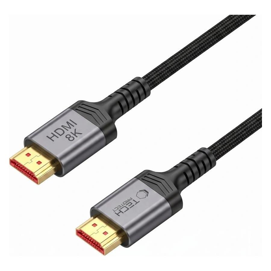 Tech-Protect ULTRABOOST KABEL HDMI 2.1 4K 120HZ / 8K 60HZ 100CM SCHWARZ (1 m) (5906302323678)