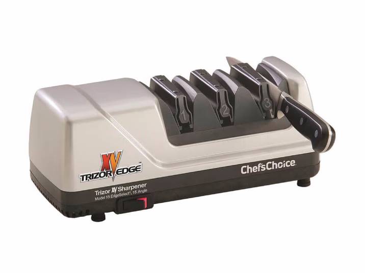 Chef s Choice 15 Trizor XV Messerschärfer – Messerschleifer/Elektrisches Messer – aluminium'
