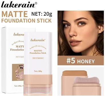 Uplift Essentials Hydrating Foundation Stick With Serum Boost And Smooth Coverage 5honey And Brush