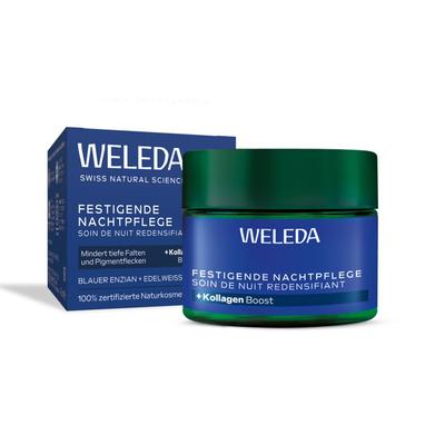 Weleda festigende Nachtpflege blauer Enzian&Edelw. 40 ml Nachtcreme