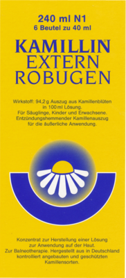 ROBUGEN GmbH & Co.KG KAMILLIN Extern Robugen Lösung 6X40 ml 00329272