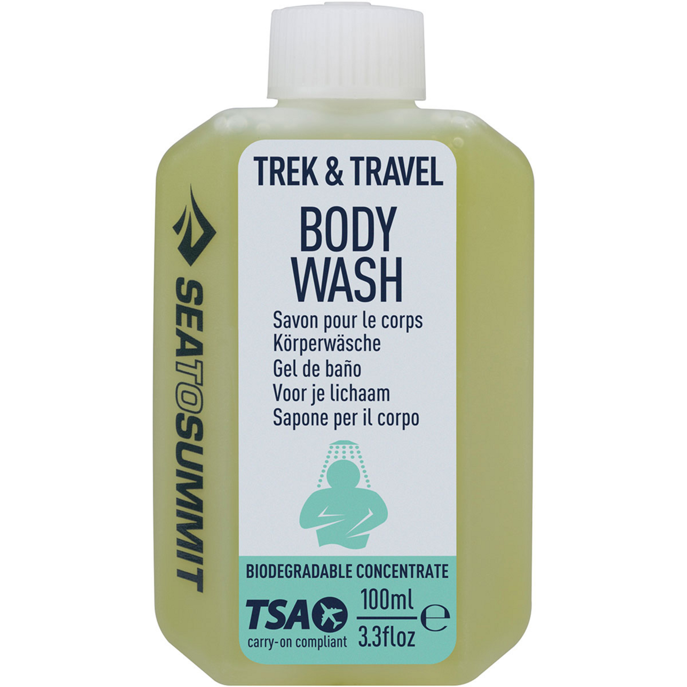 Sea to Summit Trek & Travel Liquid Body Wash Seifen & Shampoos gelb Größe 100ML Reise