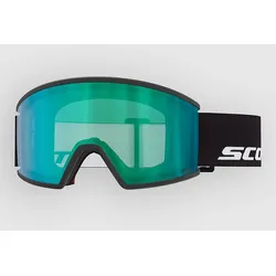Scott Ambit Black Goggle amp aurora grn chrome s1 Gr. Uni