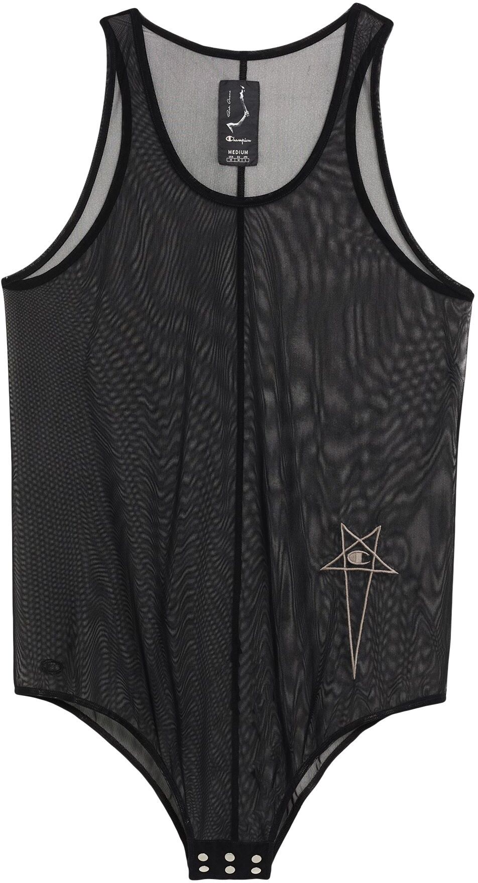 Rick Owens X Champion Top Mujer Negro M Mujer