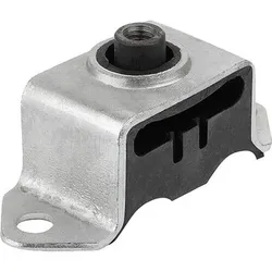 GUMMI-METALL-DECKENELEMENT INNENGEWINDE M08, FORM:B, ECKIG, STAHL VERZINKT, KOMP:NATURKAUTSCHUK SHORE 70