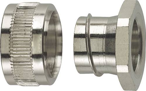 HellermannTyton 166-31209 PCS75-PC-NPB-ML Schlauchverschraubung Metall Gerade 1St.