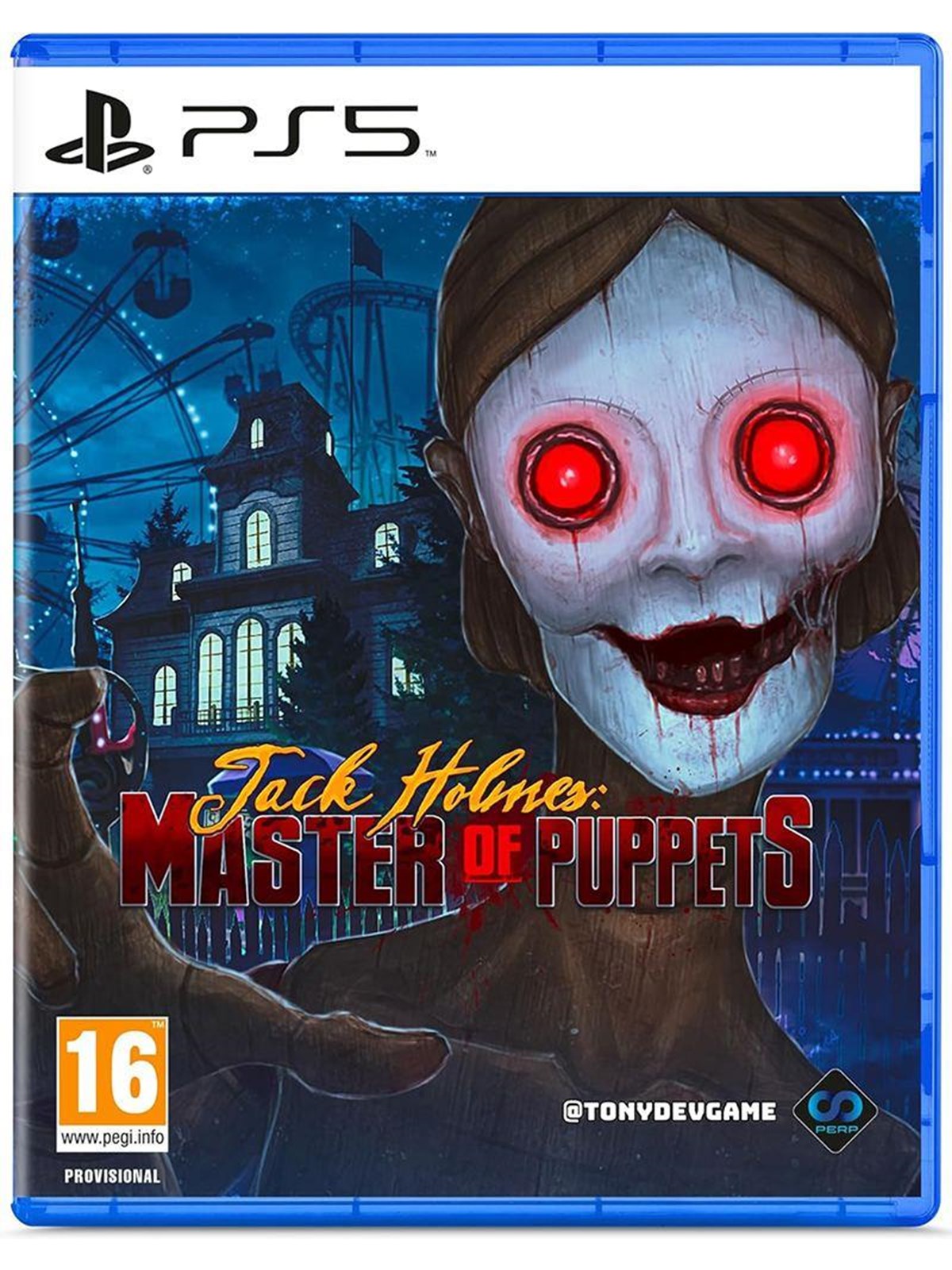Jack Holmes: Master of Puppets - Sony PlayStation 5 - Horror - PEGI 16
