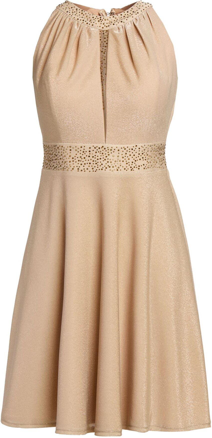 Musani Couture Minivestido Mujer Beige 42 Mujer