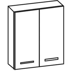 Artiqua 400 Wandschrank, Stahlgrau Metallic, 400-OST-1-60-17-7141-88 400-OST-1-60-17-7141-88