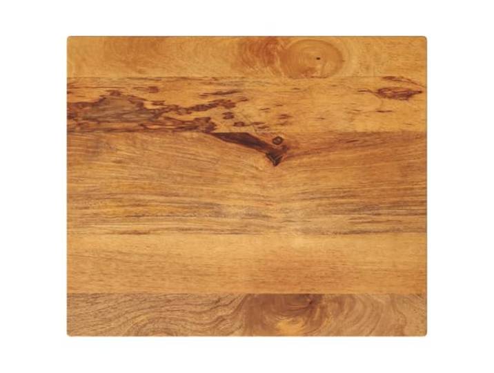 HEFZGDB Massivholz Tischplatte Rechteckig 60x50x2,5 cm Mango Ersatztischplatte rustikales Design - Robuste Tischplatte aus tropischem Hartholz mit natürlicher Maserung, vielseitig