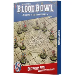 Games Workshop Blood Bowl - Seconde Saison : Bretonnien Pitch & Dugouts (Papier)