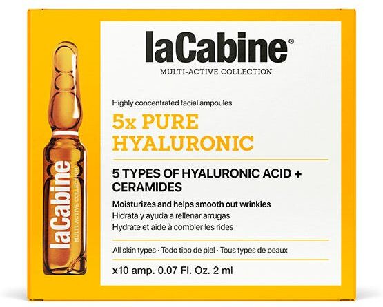 LACABINE Ampollas 5X HialurÃ³nico Puro