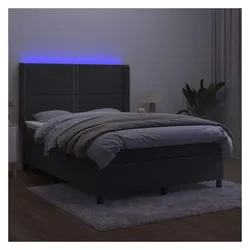 vidaXL, Boxspringbett, Wamelum (Flach mit Nägeln) (140 x 200 cm)