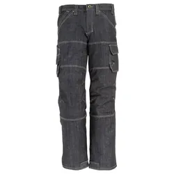 Jeans Stretch Bundhose "WILHELM" blau - 114 - Blau