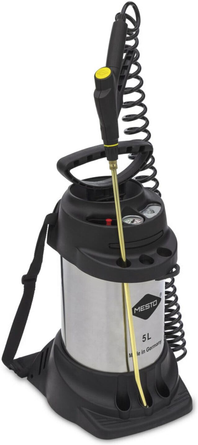 MESTO Hochdrucksprühgerät, 5 L Edelstahlbehälter Betriebsdruck 6 bar (3595)