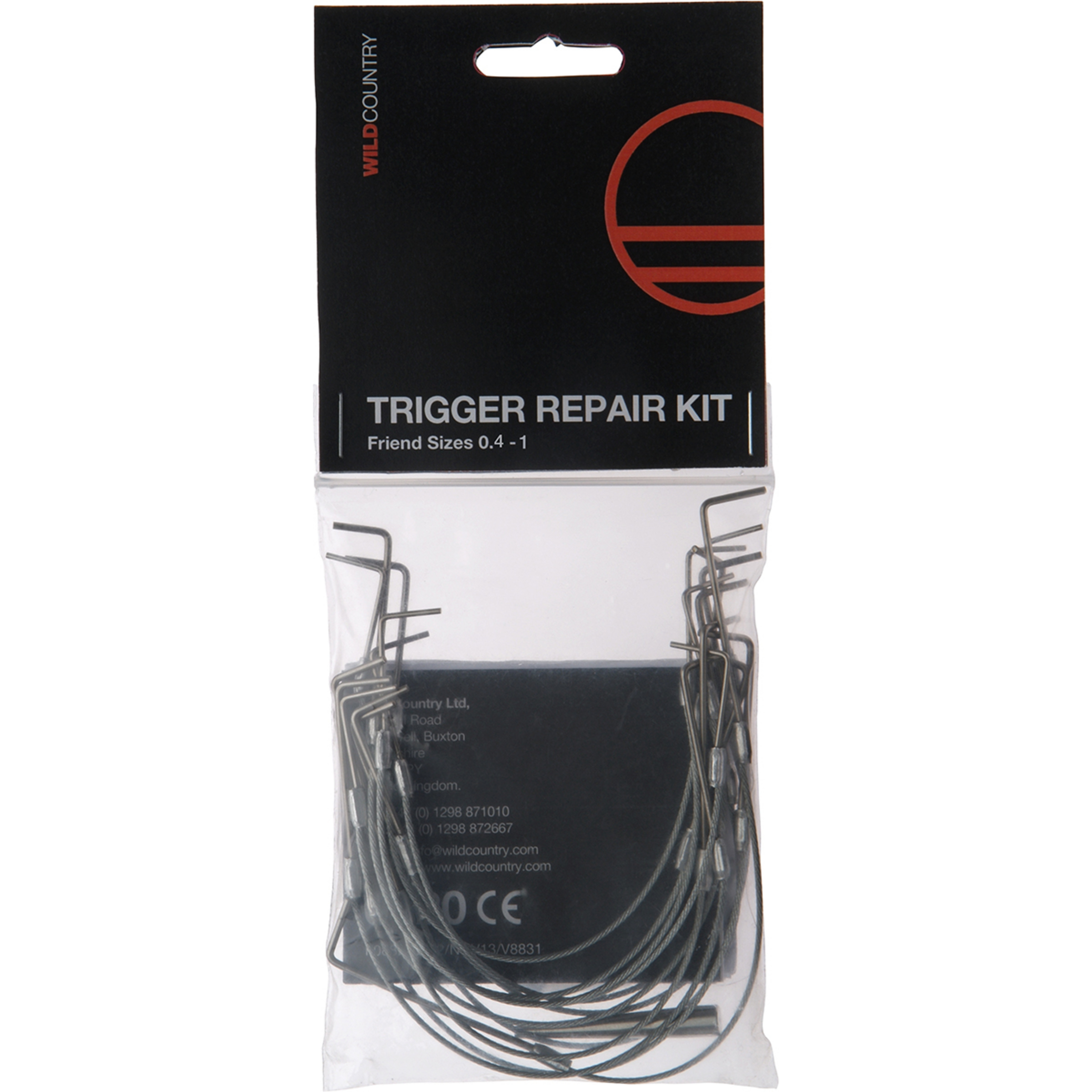 Wild Country New Technical Friend Trigger Repair Kit Friends & Klemmgeräte schwarz Größe 2-3-4 Alpinklettern | Sportklettern
