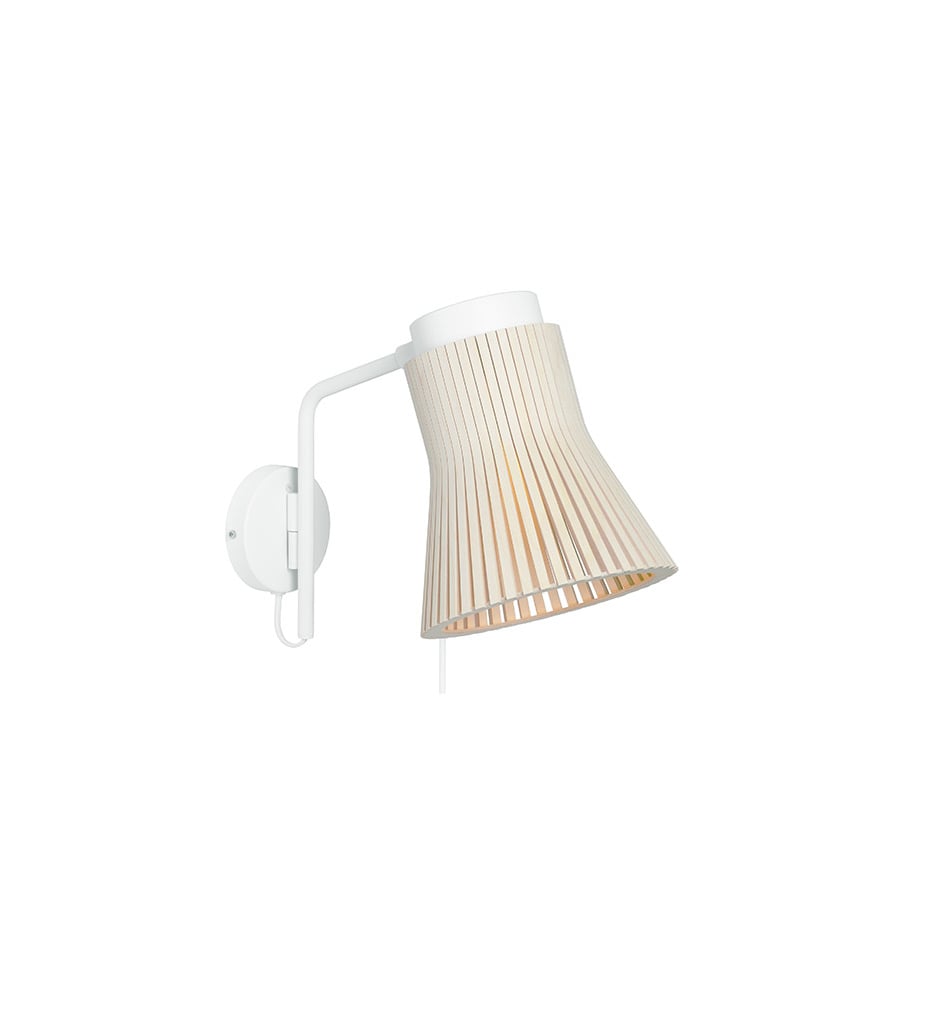 Secto Design Petite 4630 Wandleuchte (für direkten Wandauslass, Birke natur) für direkten Wandauslass | Birke natur 4630-birke-wand